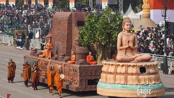 Bihar's tableau at the Republic Day